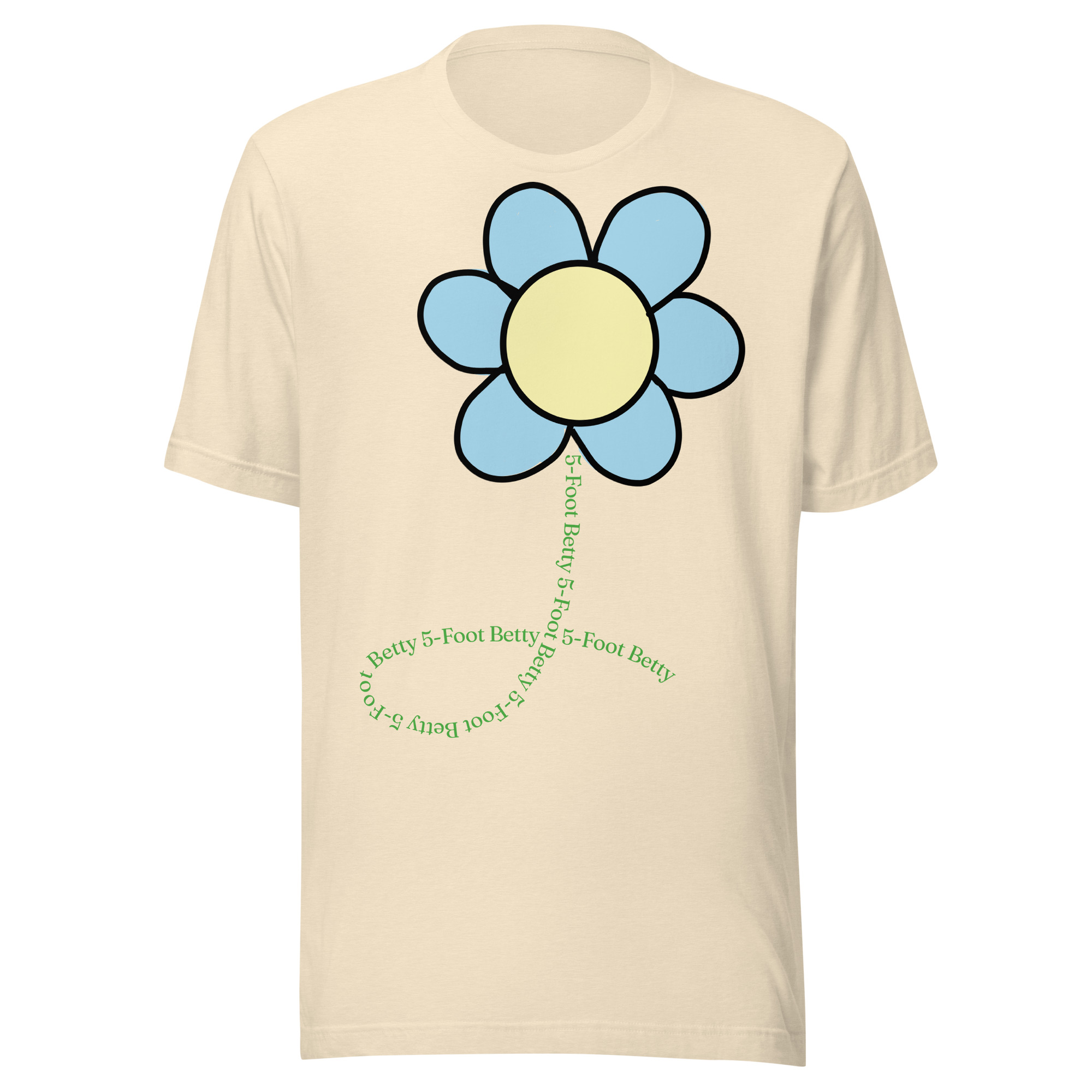 The Original 5-Foot Betty Flower Tee